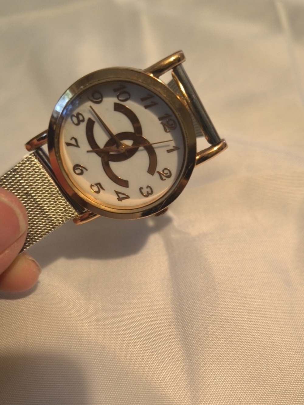 Adjustable Silver Metal Watch - Picture 6 of 7